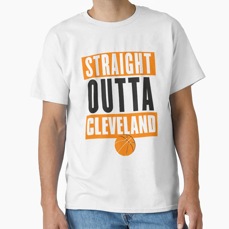 Straight Outta Cleveland T-Shirt - Trendy Graphic Men Women - T-Shirt, Sweatshirt, Hoodie