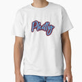 Philly Handwritten Font T-Shirt - Custom Art Print Men Women - T-Shirt, Sweatshirt, Hoodie