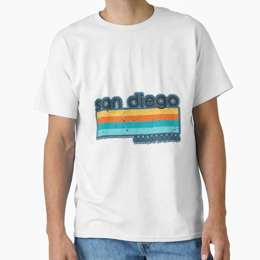 San Diego California Ca T-Shirt - Fun Novelty Design for Adults - T-Shirt, Sweatshirt, Hoodie