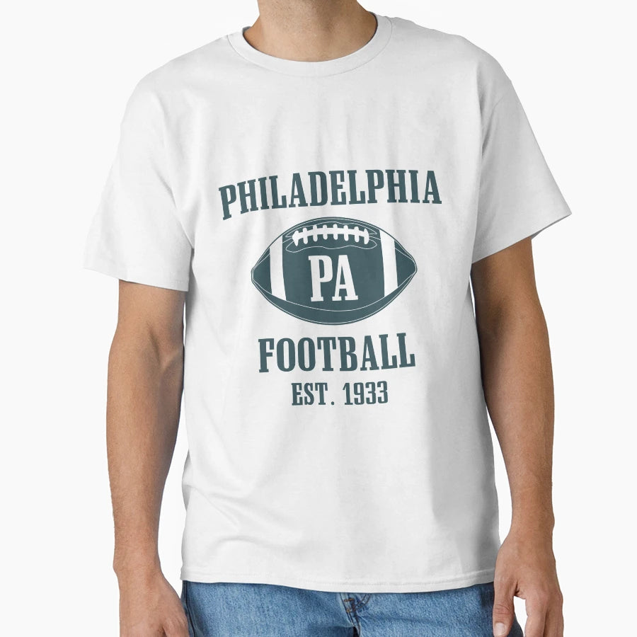 Philadelphia Football T-Shirt - Unique Graphic Unisex - T-Shirt, Sweatshirt, Hoodie
