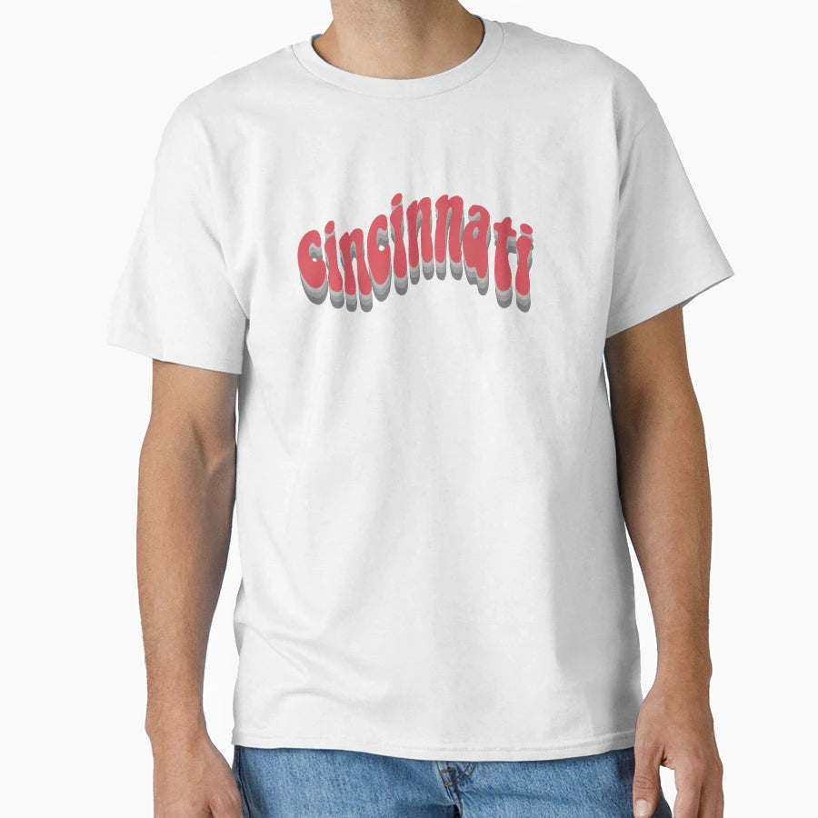 Cincinnati T-Shirt - Unique Graphic Men Women - T-Shirt, Sweatshirt, Hoodie