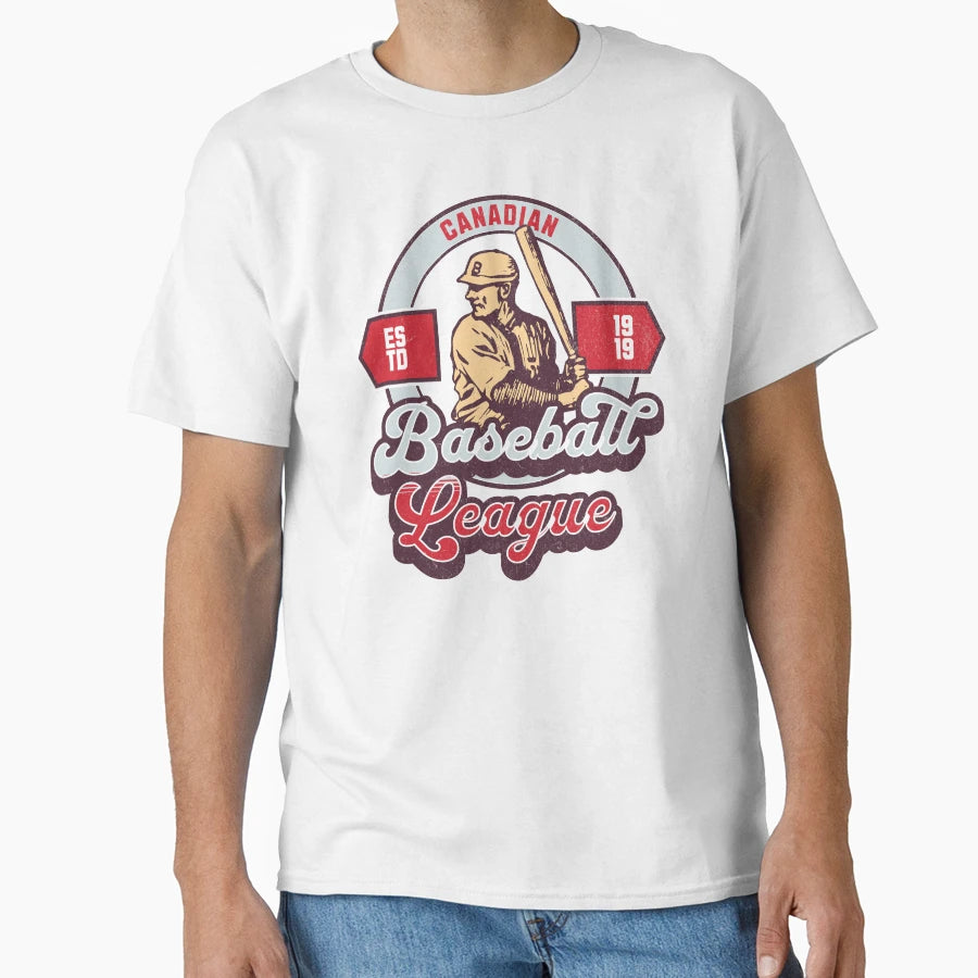 Canadian Baseball League T-Shirt - Novelty Apparel Unisex - T-Shirt, Sweatshirt, Hoodie