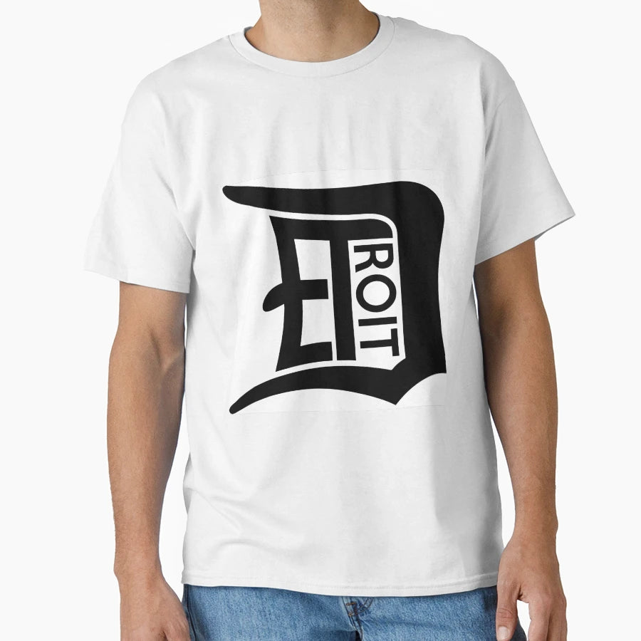 Detroit D Custom T-Shirt - Aesthetic Graphic Men Women - T-Shirt, Sweatshirt, Hoodie
