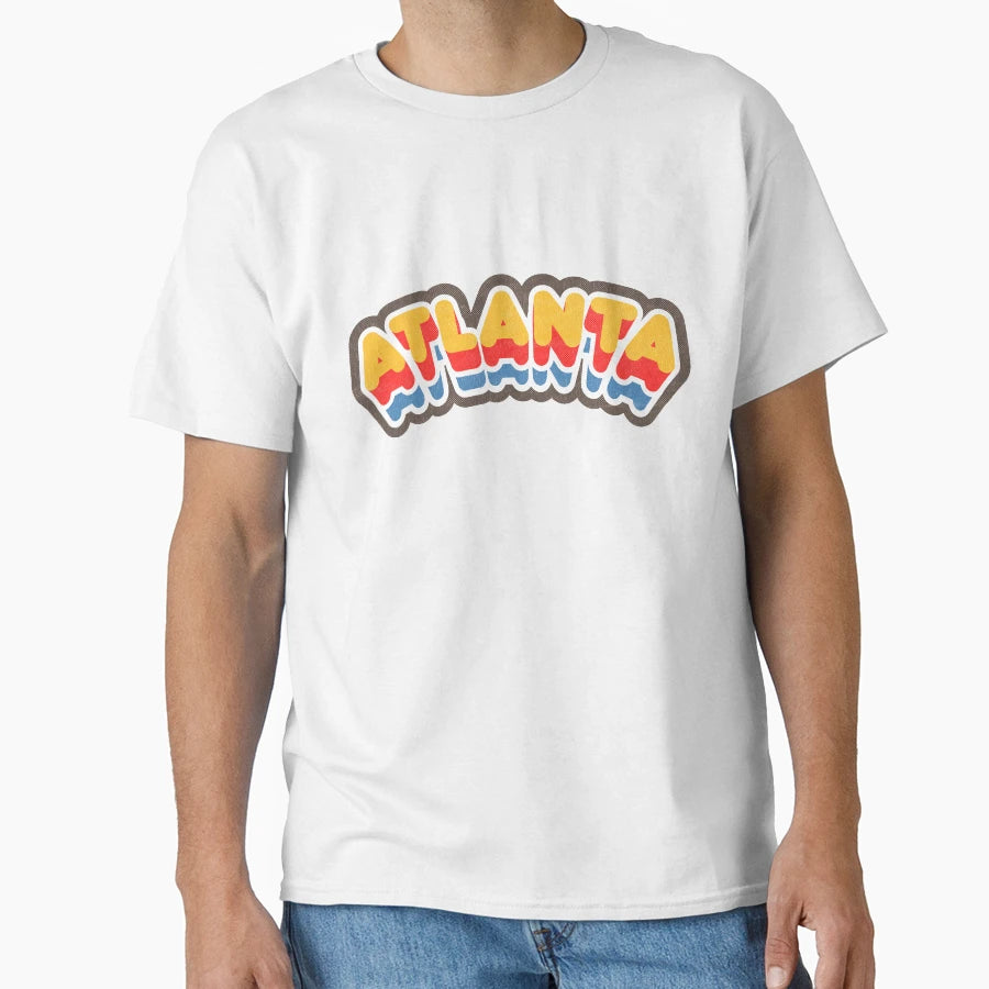 Atlanta Ga Curve T-Shirt - Unique Graphic Men Women - T-Shirt, Sweatshirt, Hoodie