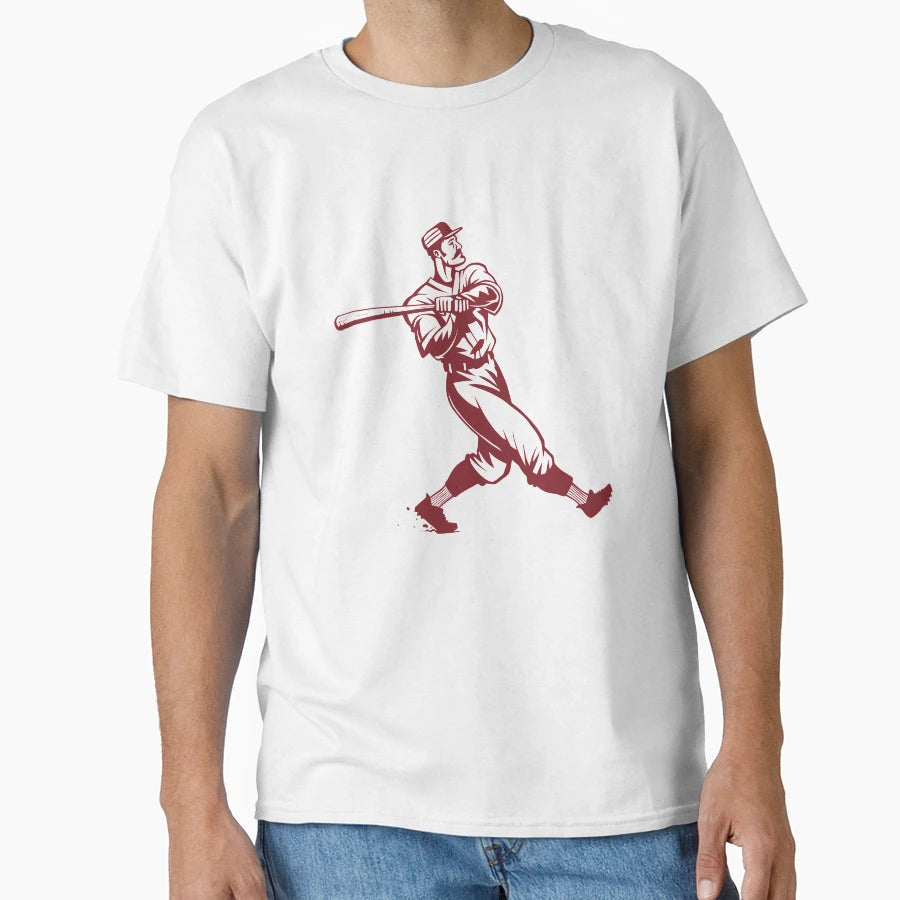 Bot9 Batter T-Shirt - Minimalist Print Unisex - T-Shirt, Sweatshirt, Hoodie