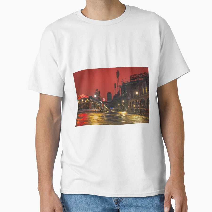 Red Dawn Fenway Park Boston T-Shirt - Fun Novelty Design Unisex - T-Shirt, Sweatshirt, Hoodie