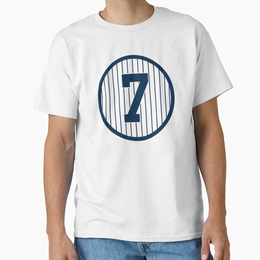 Mickey Mantle New York 7 T-Shirt - Streetwear Style for Adults - T-Shirt, Sweatshirt, Hoodie