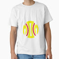 Softball Mom T-Shirt - Custom Art Print Men Women - T-Shirt, Sweatshirt, Hoodie