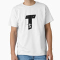 Personalized Baseball Initial T T-Shirt - Novelty Apparel Unisex - T-Shirt, Sweatshirt, Hoodie