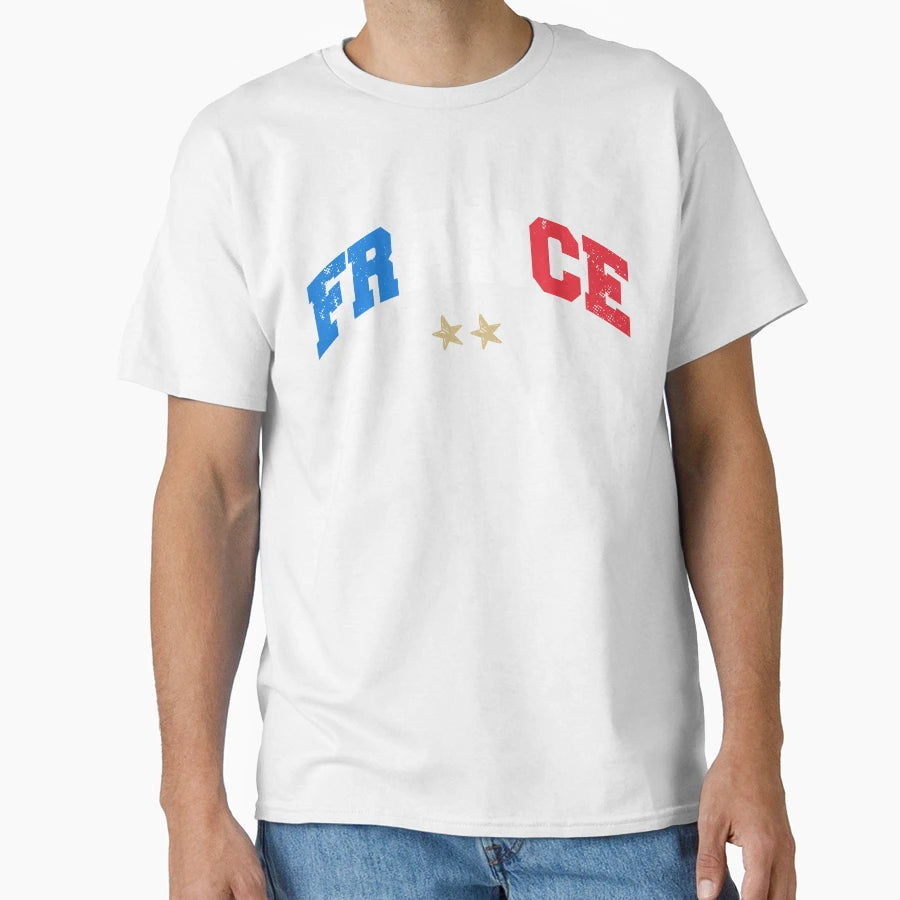 France Soccer Football Fan French Flag T-Shirt - Fun Novelty Design Unisex - T-Shirt, Sweatshirt, Hoodie