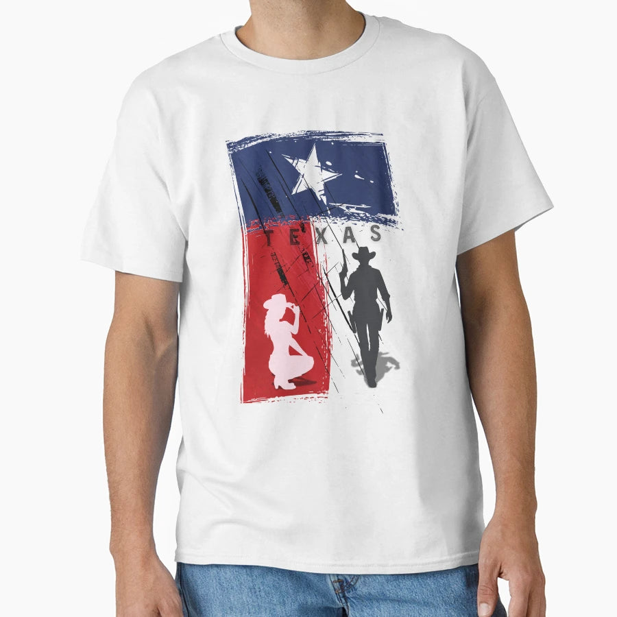 Texas American Patriotic T-Shirt - Trendy Graphic for Adults - T-Shirt, Sweatshirt, Hoodie