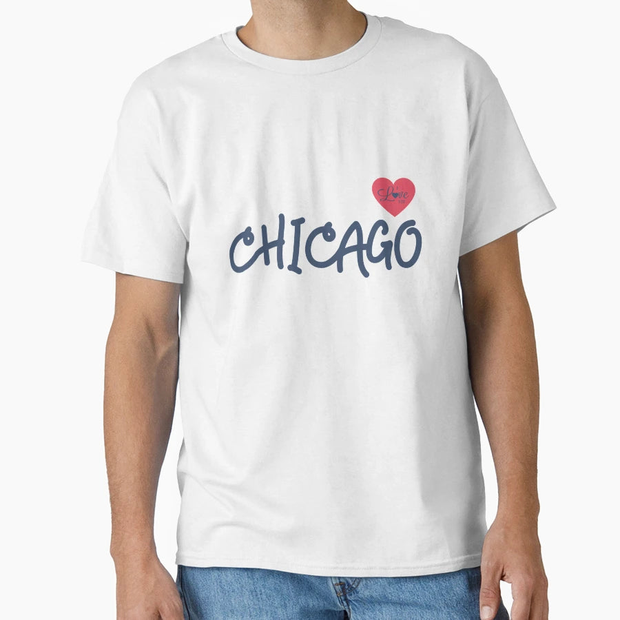 Chicago Love T-Shirt - Casual Everyday Wear for Adults - T-Shirt, Sweatshirt, Hoodie
