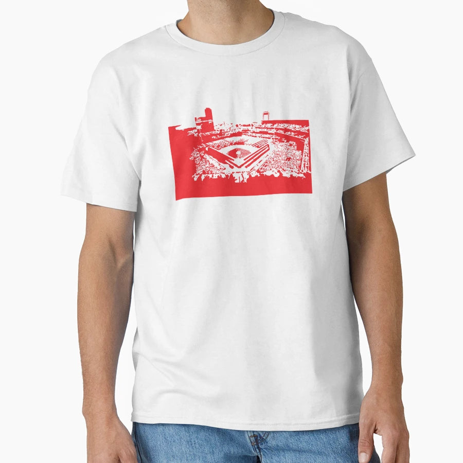 Philadelphia Ballpark T-Shirt - Custom Art Print Men Women - T-Shirt, Sweatshirt, Hoodie