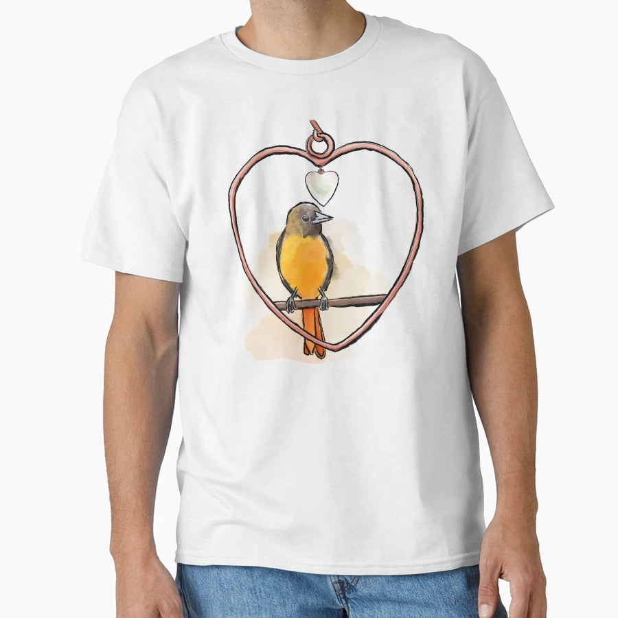 Baltimore Oriole T-Shirt - Trendy Graphic Unisex - T-Shirt, Sweatshirt, Hoodie