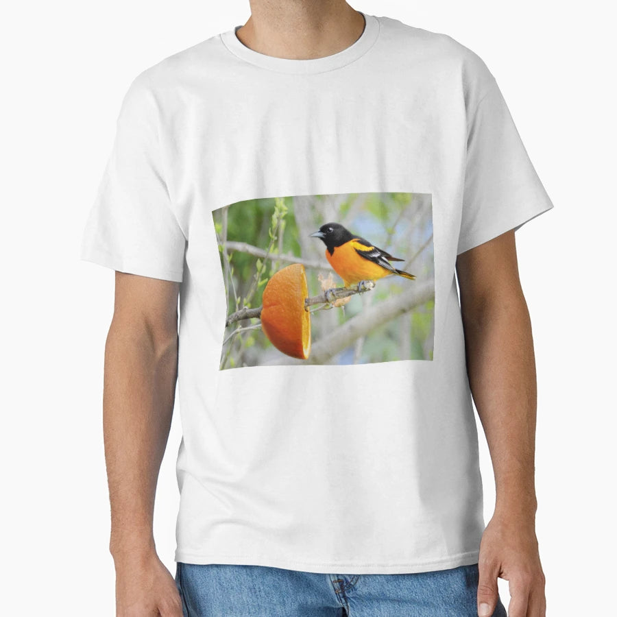 Baltimore Oriole T-Shirt - Aesthetic Graphic Men Women - T-Shirt, Sweatshirt, Hoodie