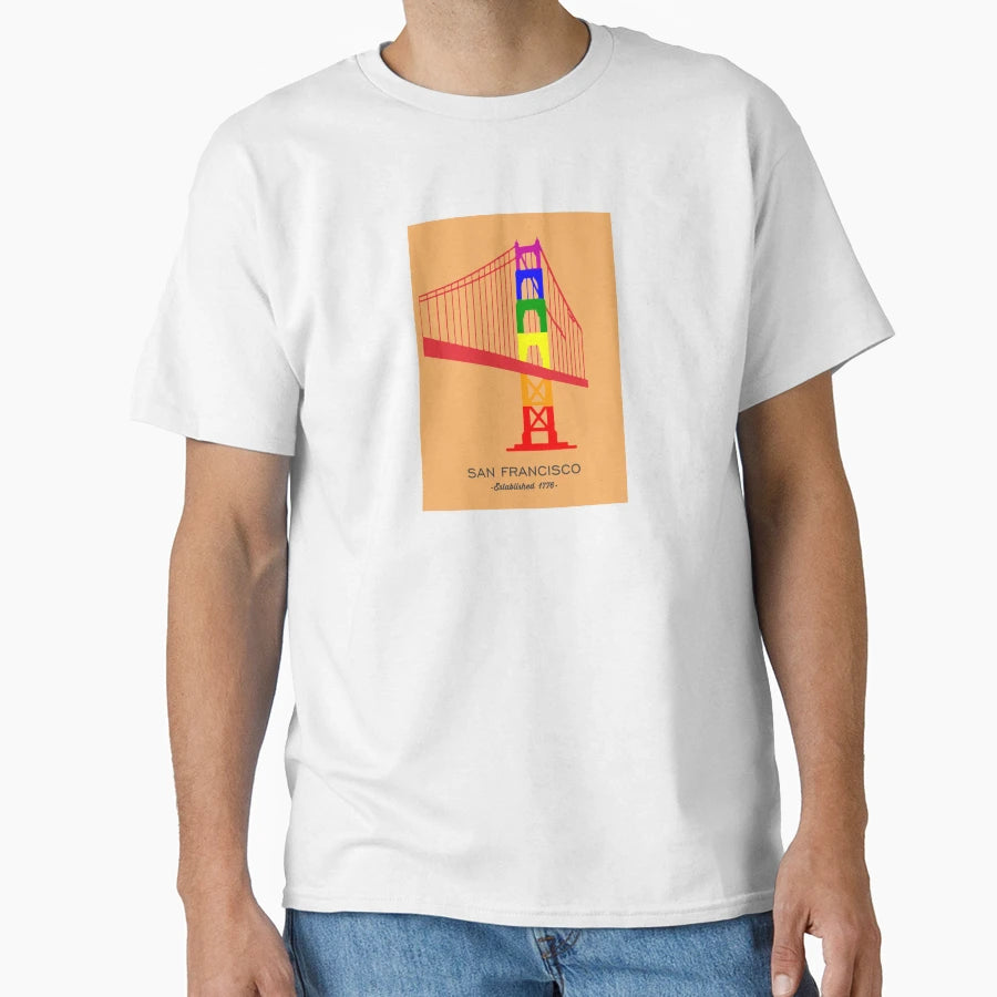 San Francisco T-Shirt - Novelty Apparel Men Women - T-Shirt, Sweatshirt, Hoodie