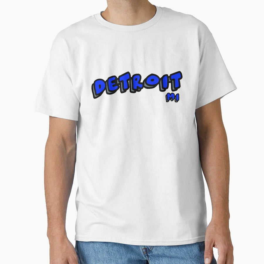 Detroit Bubble T-Shirt - Graphic Print for Adults - T-Shirt, Sweatshirt, Hoodie