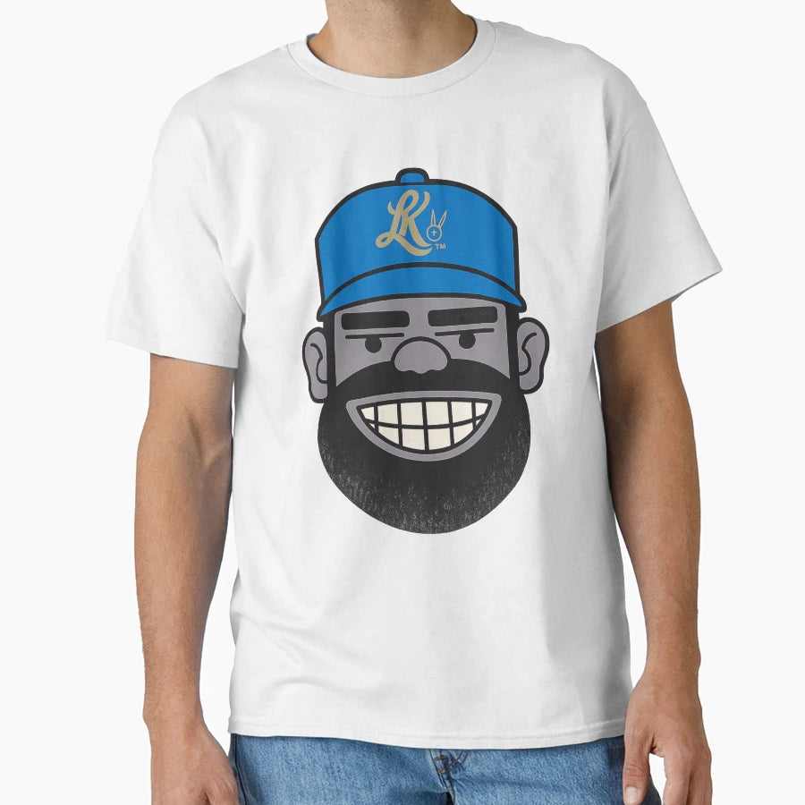Urban Bearded Character Lk Signature T-Shirt - Minimalist Print Men Women - T-Shirt, Sweatshirt, Hoodie