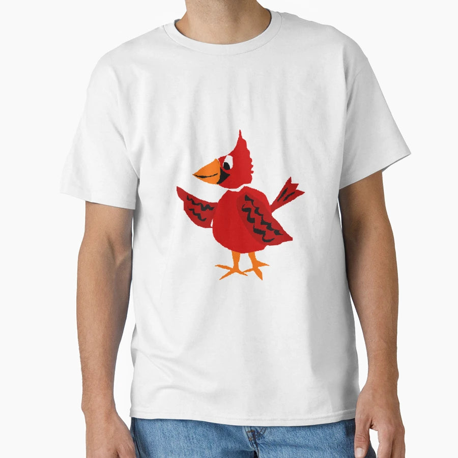 Funny Red Cardinal Bird Original T-Shirt - Streetwear Style Unisex - T-Shirt, Sweatshirt, Hoodie