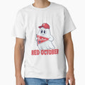 Red October Phillies Ghost T-Shirt - Unique Graphic Unisex - T-Shirt, Sweatshirt, Hoodie