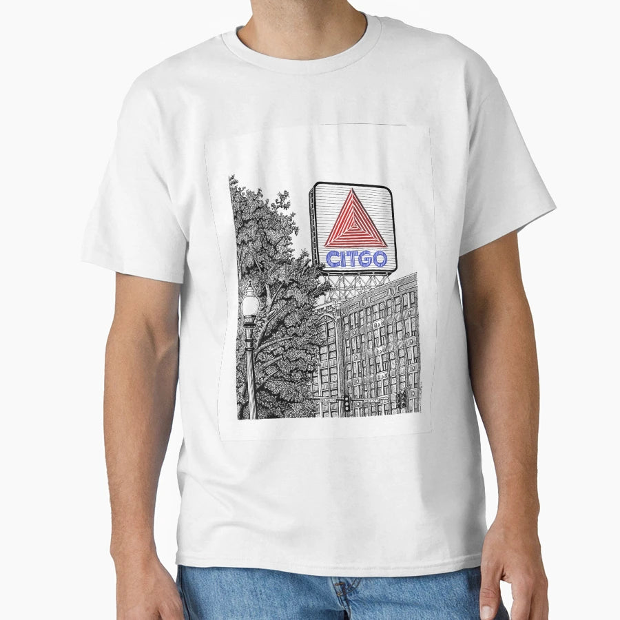 Kenmore Square Citgo Sign Boston T-Shirt - Streetwear Style Men Women - T-Shirt, Sweatshirt, Hoodie