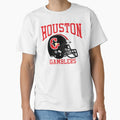 Houston Gamblers Helmet T-Shirt - Casual Everyday Wear Men Women - T-Shirt, Sweatshirt, Hoodie