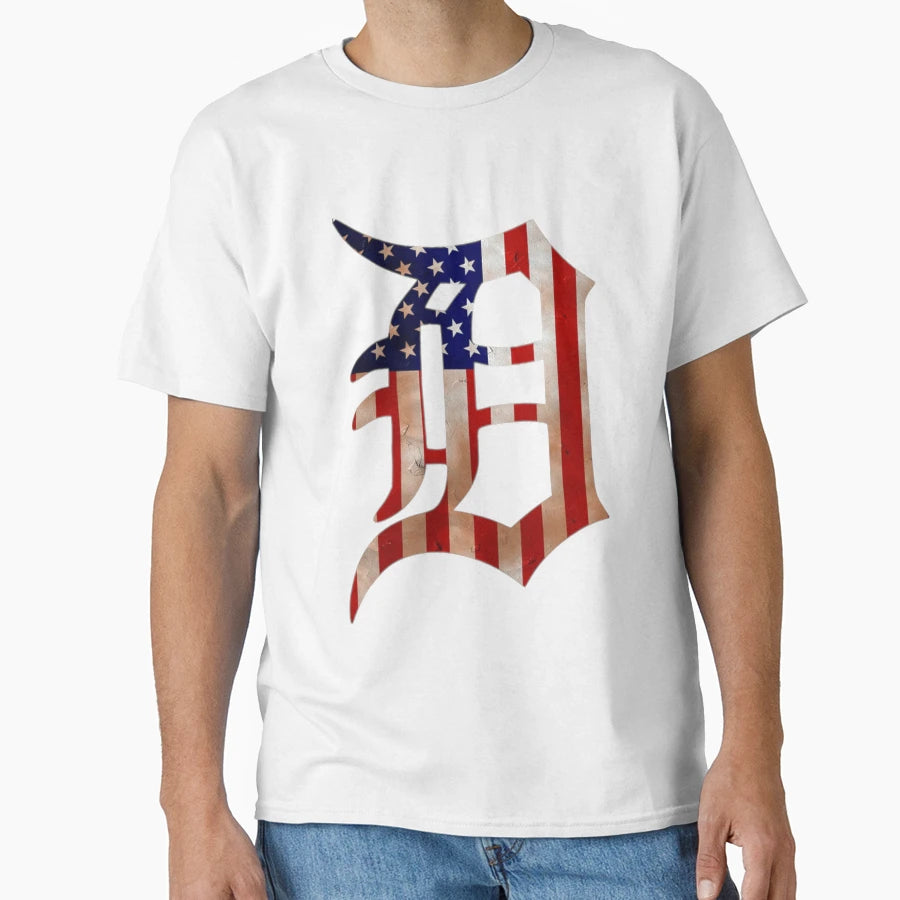 Detroit Old English D T-Shirt - Casual Everyday Wear for Adults - T-Shirt, Sweatshirt, Hoodie