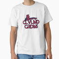 Clvlnd Grdns Cleveland Sports T-Shirt - Custom Art Print Men Women - T-Shirt, Sweatshirt, Hoodie