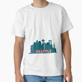 Seattle Skyline T-Shirt - Casual Everyday Wear Unisex - T-Shirt, Sweatshirt, Hoodie