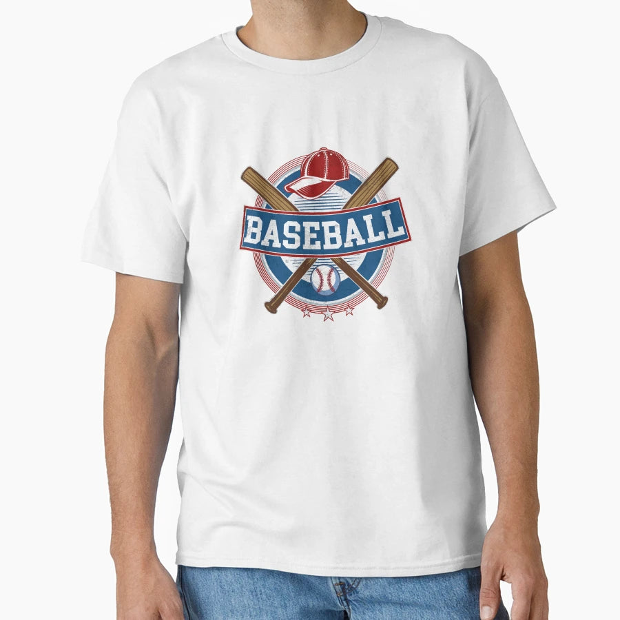 Baseball Bat Player Ball Support T-Shirt - Custom Art Print for Adults - T-Shirt, Sweatshirt, Hoodie