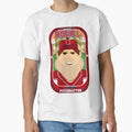 Baseball Red Blue White Rhubarb T-Shirt - Streetwear Style for Adults - T-Shirt, Sweatshirt, Hoodie