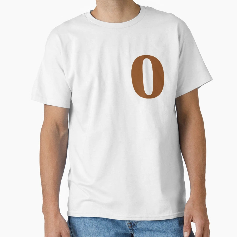 Letter O T-Shirt - Graphic Print for Adults - T-Shirt, Sweatshirt, Hoodie