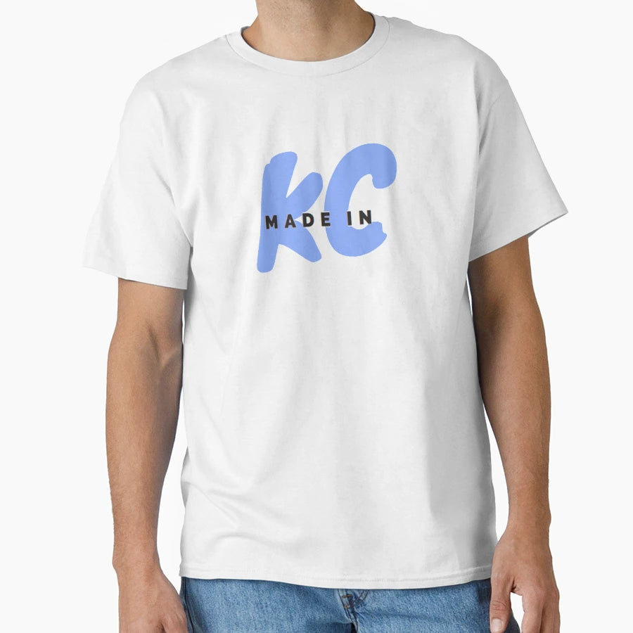 Made Kc Blue T-Shirt - Streetwear Style Unisex - T-Shirt, Sweatshirt, Hoodie