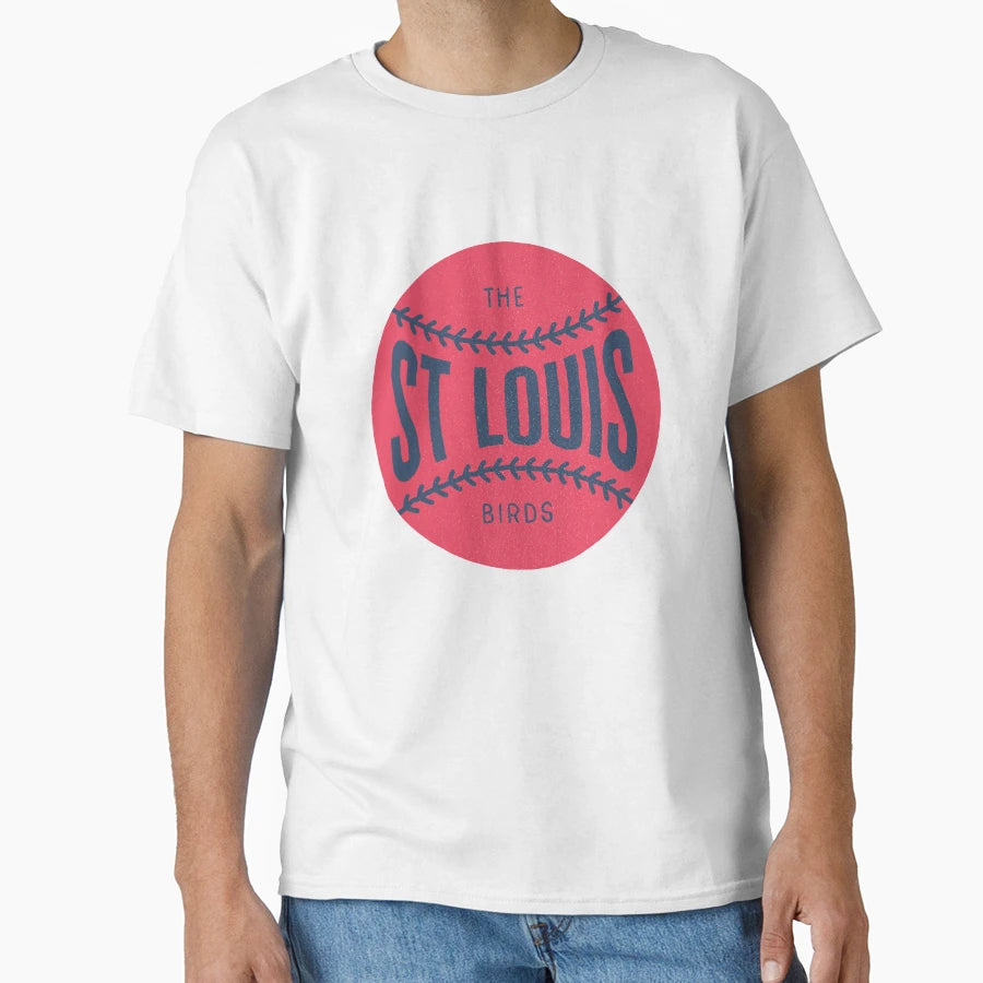St Louis Baseball Ball Stitching T-Shirt - Unique Graphic Men Women - T-Shirt, Sweatshirt, Hoodie