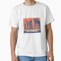 San Diego City Rectangle T-Shirt - Graphic Print Men Women - T-Shirt, Sweatshirt, Hoodie