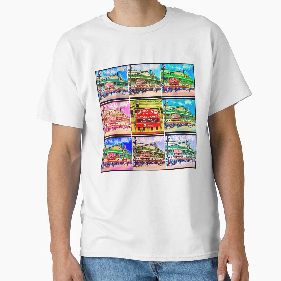 Cubs Win Welcome To Wrigleyville T-Shirt - Streetwear Style Men Women - T-Shirt, Sweatshirt, Hoodie