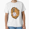 Baseball And Glove T-Shirt - Trendy Graphic Unisex - T-Shirt, Sweatshirt, Hoodie