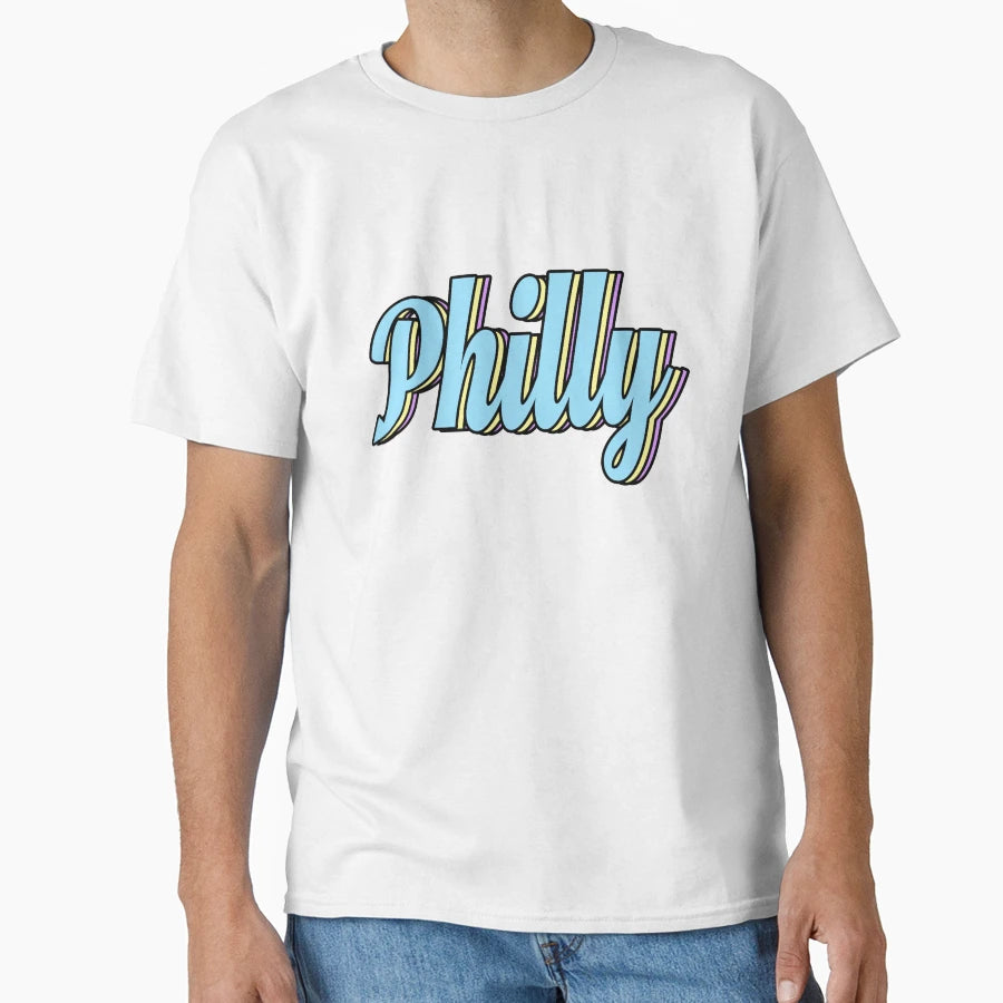 Philly T-Shirt - Custom Art Print for Adults - T-Shirt, Sweatshirt, Hoodie