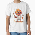 Crazy Baseball Monster Xviii T-Shirt - Graphic Print Unisex - T-Shirt, Sweatshirt, Hoodie