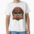 Indiana Bears Logo T-Shirt - Custom Art Print Unisex - T-Shirt, Sweatshirt, Hoodie