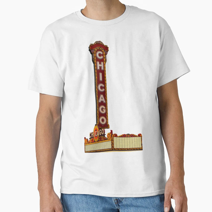 Famed Chicago T-Shirt - Graphic Print Men Women - T-Shirt, Sweatshirt, Hoodie