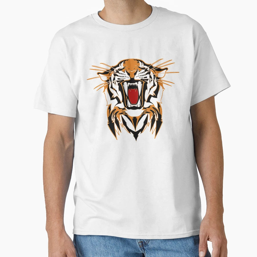 Orange Tiger T-Shirt - Unique Graphic Unisex - T-Shirt, Sweatshirt, Hoodie