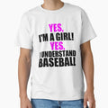 Yes Im Yes I Understand Baseball T-Shirt - Aesthetic Graphic Men Women - T-Shirt, Sweatshirt, Hoodie