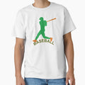Baseball Player Action T-Shirt - Unique Graphic for Adults - T-Shirt, Sweatshirt, Hoodie