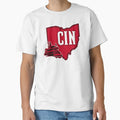 Cincy Riverboat Capital T-Shirt - Casual Everyday Wear for Adults - T-Shirt, Sweatshirt, Hoodie