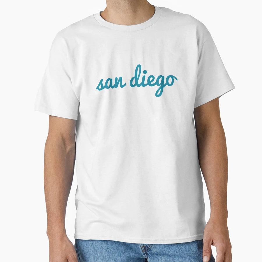 San Diego Blue T-Shirt - Casual Everyday Wear for Adults - T-Shirt, Sweatshirt, Hoodie