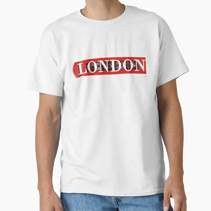 London Phone Booth T-Shirt - Fun Novelty Design for Adults - T-Shirt, Sweatshirt, Hoodie