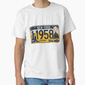 New York License Plate T-Shirt - Casual Everyday Wear Men Women - T-Shirt, Sweatshirt, Hoodie