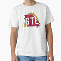 Red Birds Arch T-Shirt - Graphic Print Unisex - T-Shirt, Sweatshirt, Hoodie