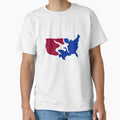 All American Wrestling T-Shirt - Custom Art Print Unisex - T-Shirt, Sweatshirt, Hoodie